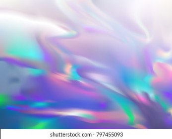 fondo abstracto de lámina arcoiris holográfica