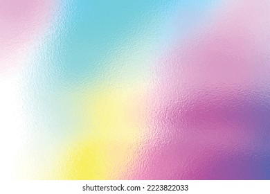 Holografische Regenbogenfolienstruktur, Vektorgrafik