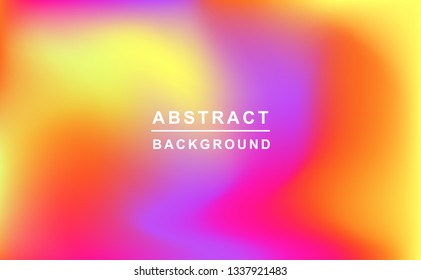 Holographic retro 80s, 90s vector futuristic cover. Abstract poster, flyer template. Mesh gradient shapes. Trendy minimal colorful branding design background.