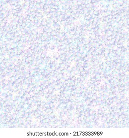 Holographic Seamless Pattern. Foil Particles Texture. Sparkling Unicorn Background. Glittering Wallpaper. Vector Illustration.