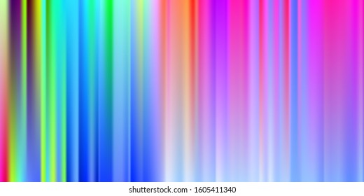 Holographic, Soft, Foil Background.  Holographic, Blur, Foil Hologram. Pastel Color. Simple Space, Celebration Design. For Web Applications, Mobile illustration, Template Design.
