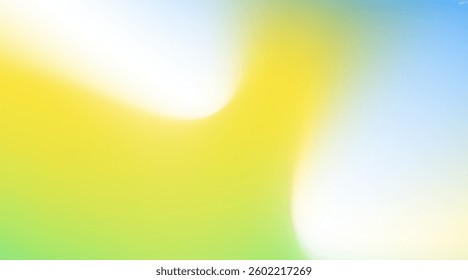 Holographic soft mesh background Trendy wallpaper with blurred shapes for poster website advertising