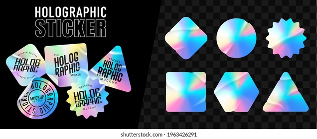 different  rainbow shapes