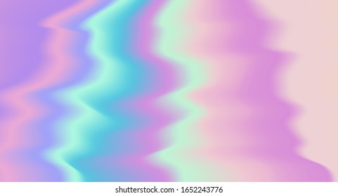 Holographic surface and colorful stains  Psychedelic tie  dye like pattern in rainbow colors 