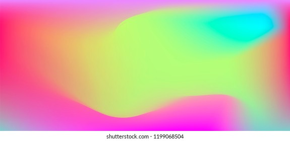 Holographic textue with soft pastel gradient, color transition.