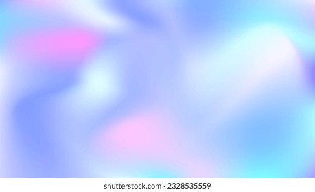 Holographic Texture. Abstract Background. Hologram Gradient. Retro Effect. Blue Pop Background. Plastic Light. Digital Mesh. Neon Holography Invitation. Purple Holographic Texture