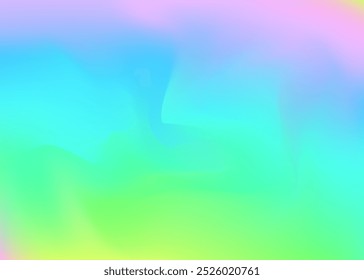 Holographic Texture. Blur Card. Metal Creative Template. Soft Design. Hologram Background. Abstract Gradient. Tie Dye Retro Background. Digital Cover. Pink Holographic Texture
