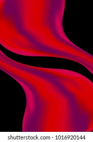 Holographic Texture. Bright Glossy Dense Liquid in Holographic Style. Illustration. Futuristic Liquid. Holographic Foil for Fashion Flyer, Brochure Design, Web Design, Cover. Futuristic Abstraction.