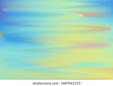 Holographic texture gradient background vector design. Iridescent hologram vibrant cover. Party banner surreal backdrop. Light brilliance abstract pattern. Modern holography surface.