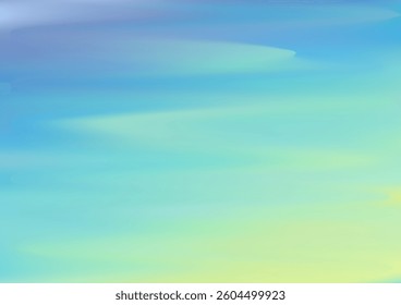 Holographic texture gradient background vector design. Neon spectrum hologram magic cover. Party banner soft backdrop. Light brilliance abstract pattern. Futuristic holography digital wallpaper.