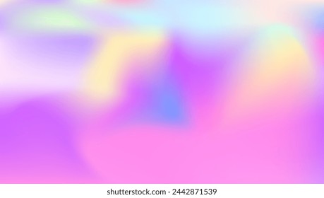 Holographic Texture. Kawaii Paper. Soft Minimalist Backdrop. Iridescent Gradient. Pop Glitter. Vibrant Fluid. Purple Neon Gradient. Pearlescent Background. Violet Holographic Texture