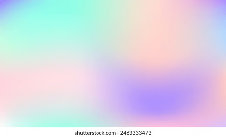 Holographic Texture. Metal Vector. Liquid Cover. Minimal Fluid. Blur Geometry Template. Hologram Background. Violet Shiny Gradient. Pearlescent Gradient. Pink Holographic Texture