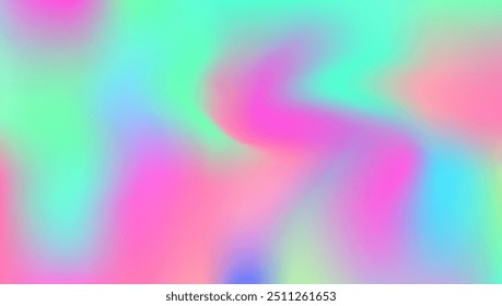 Holographic Texture. Modern Paper. Soft Glitter. Blur Spectrum Illustration. Plastic Light. Hologram Background. Purple Metal Gradient. Iridescent Background. Pink Holographic Texture