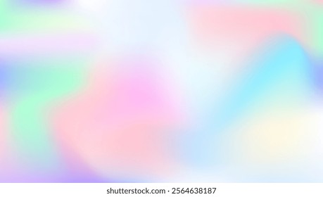 Holographic Texture. Pearlescent Gradient. Neon Spectrum Illustration. Iridescent Background. Pop Glitter. Bright Foil. Digital Light. Violet Retro Background. Pink Holographic Texture
