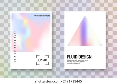 Textura holográfica. Pantalla de plástico. Malla de neón. Etiqueta de holograma rosa. Afiche del holograma. Folleto de perlas aisladas. Efecto de moda. Textura holográfica violeta
