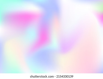 Holographic Texture. Rainbow Flyer. Violet Retro Gradient. Liquid Foil. Iridescent Background. Pop Multicolor Backdrop. Hologram Gradient. Metal Glitch. Blue Holographic Texture