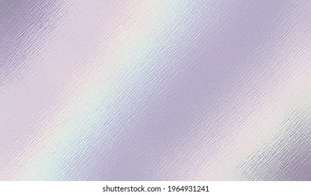 Holographic texture. Rainbow foil. Iridescent, background. Holo gradient. Hologram shine effect. Pearlescent metal sparkly surface for design prints. Pastel color. Glitter silver soft tones. Vector 