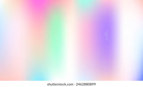 Holographic Texture. Retro Pattern. Cosmos Cover. Abstract Gradient. Hipster Light. Blue Soft Background. Neon Gasoline Template. Hologram Background. Purple Holographic Texture