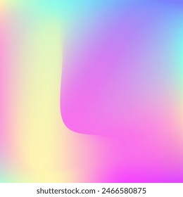 Textura holográfica. Plantilla de Espectro retro. Brillo suave. Tarjeta Vibrante. Fluido digital. Degradado perla. Fondo Abstractas. Fondo De Neón Rosa. Textura holográfica violeta