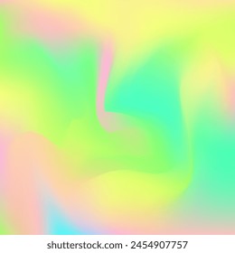 Holographic Texture. Soft Geometry Template. Tie Dye Shiny Background. Iridescent Background. Abstract Gradient. Pop Concept. Retro Foil. Modern Fluid. Blue Holographic Texture