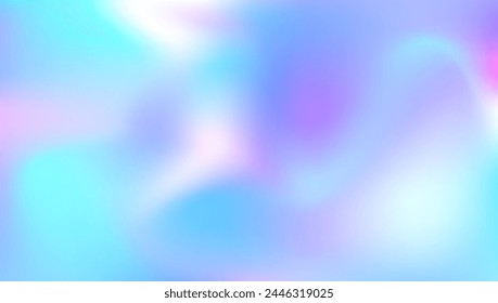 Holographic Texture. Unicorn Cover. Metalic Paper. Iridescent Gradient. Blur Effect. Abstract Gradient. Metal Holography Brochure. Violet Pop Background. Pink Holographic Texture