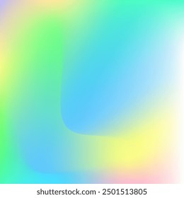 Holographic Texture. Vintage Cover. Tie Dye Retro Background. Blur Geometric Brochure. Metal Poster. Pearlescent Background. Shiny Mesh. Hologram Gradient. Blue Holographic Texture
