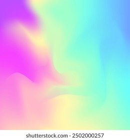 Holographic Texture. Violet Shiny Gradient. Iridescent Background. Pop Creative Backdrop. Modern Flyer. Blur Effect. Chrome Fluid. Pearlescent Background. Pink Holographic Texture