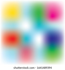 Holographic Vector Background. Iridescent Foil. Glitch Hologram. Pastel neon rainbow. Ultraviolet metallic paper. Template for presentation. Abstract colorful gradient.