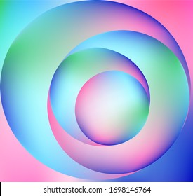 Fondo del vector holográfico. Aceite irlandés. Holograma. Arcoiris de neón pastel. Papel metálico ultravioleta. Plantilla para presentación. Cubierta para diseño web. Gradiente colorido abstracto.