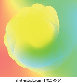Holographic Vector Background. Iridescent Foil. Glitch Hologram. Pastel neon rainbow. Ultraviolet metallic paper. Template for presentation. Cover to web design. Abstract colorful gradient.