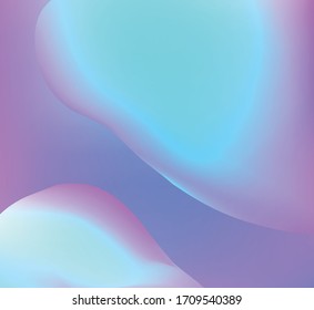 Fondo del vector holográfico. Aceite irlandés. Holograma. Arcoiris de neón pastel. Papel metálico ultravioleta. Plantilla para presentación. Cubierta para diseño web. Gradiente colorido abstracto.