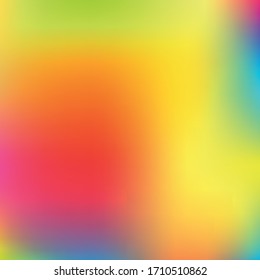 Fondo del vector holográfico. Aceite irlandés. Holograma. Arcoiris de neón pastel. Papel metálico ultravioleta. Plantilla para presentación. Cubierta para diseño web. Gradiente colorido abstracto.