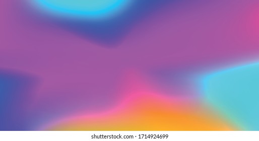 Fondo del vector holográfico. Aceite irlandés. Holograma. Arcoiris de neón pastel. Papel metálico ultravioleta. Plantilla para presentación. Cubierta para diseño web. Gradiente colorido abstracto.