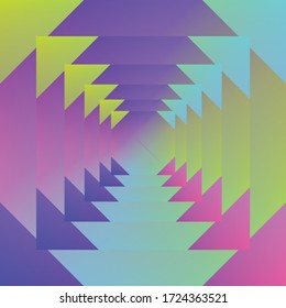 Fondo del vector holográfico. Aceite irlandés. Holograma brillante. Arcoiris de neón pastel. Papel metálico ultravioleta. Plantilla para presentación. Cubierta al diseño web. Gradiente colorido abstracto.