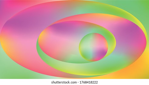 Holographic Vector Background. Iridescent Foil. Glitch Hologram. Pastel neon rainbow. Ultraviolet metallic paper. Template for presentation. Cover to web design. Abstract colorful gradient.