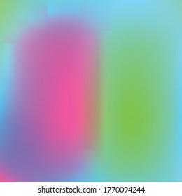 Holographic Vector Background. Iridescent Foil. Glitch Hologram. Pastel neon rainbow. Ultraviolet metallic paper. Template for presentation. Cover to web design. Abstract colorful gradient.