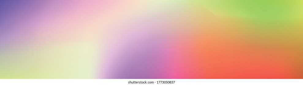 Holographic Vector Background. Iridescent Foil. Glitch Hologram. Pastel neon rainbow. Ultraviolet metallic paper. Template for presentation. Cover to web design. Abstract colorful gradient.