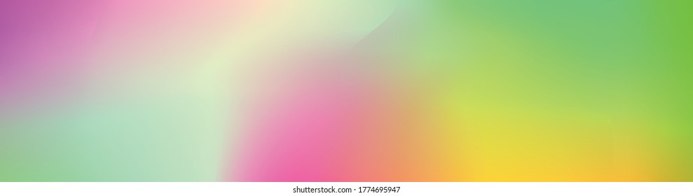 Holographic Vector Background. Iridescent Foil. Glitch Hologram. Pastel neon rainbow. Ultraviolet metallic paper. Template for presentation. Cover to web design. Abstract colorful gradient.