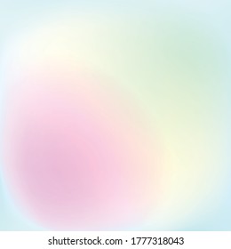 Fondo del vector holográfico. Aceite irlandés. Holograma brillante. Arcoiris de neón pastel. Papel metálico ultravioleta. Plantilla para presentación. Cubierta al diseño web. Gradiente colorido abstracto.