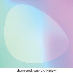 Holographic Vector Background. Iridescent Foil. Glitch Hologram. Pastel neon rainbow. Ultraviolet metallic paper. Template for presentation. Cover to web design. Abstract colorful gradient.