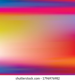Holographic Vector Background. Iridescent Foil. Glitch Hologram. Pastel neon rainbow. Ultraviolet metallic paper. Template for presentation. Cover to web design. Abstract colorful gradient.