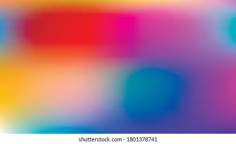Holographic Vector Background. Iridescent Foil. Glitch Hologram. Pastel neon rainbow. Ultraviolet metallic paper. Template for presentation. Cover to web design. Abstract colorful gradient.