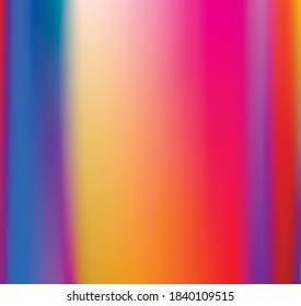 Fondo del vector holográfico. Aceite irlandés. Holograma brillante. Arcoiris de neón pastel. Papel metálico ultravioleta. Plantilla para presentación. Cubierta al diseño web. Gradiente colorido abstracto.