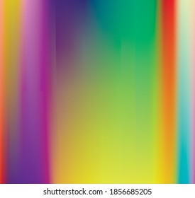 Fondo del vector holográfico. Aceite irlandés. Holograma brillante. Arcoiris de neón pastel. Papel metálico ultravioleta. Plantilla para presentación. Cubierta al diseño web. Gradiente colorido abstracto.