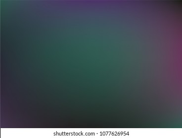 Holographic Vector Background. Iridescent Gradient Modern Techno Cover, Banner Texture. Teal Texture, Abstract Lights, Paper. Dreamy Color Overlay Background