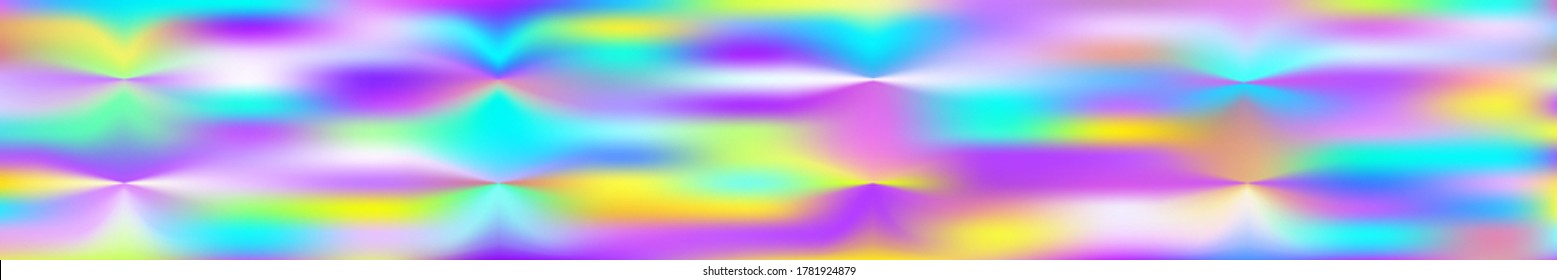 Fondo vectorial holográfico. Efecto de neón mesmerizante. Luces polares fondo líquido de colores. Papel metálico ultravioleta. Plantilla para presentación, para diseño web