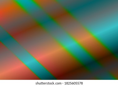 Fondo del vector holográfico, metal arco iris