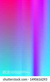 Holographic, Vector, Glossy Cover. Soft Color. Multicolor Screen Pastel  Background.  Multicolor, Fluid, Cool Effect. For Web Applications, Mobiles Template.