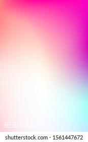 Holographic, Vector, Glossy Cover. Soft Color. Multicolor Screen Holographic, Pastel Cover Background.  Vibrant, Space, Trend Effect. For Web Applications, Mobiles, Screen Template.