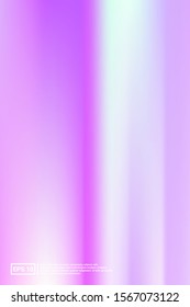 Holographic, Vector, Glossy Cover. Soft Color. Blue Screen Holographic, Pastel Cover Background.  Warm, Holographic, Futuristic Background. For Web Applications, Mobiles, Screen Template.
